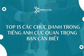 Giám Đốc Điều Hành Sản Xuất Tiếng Anh Là Gì