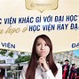 Học Viện Và Đại Học Khác Nhau Ở Chỗ Nào